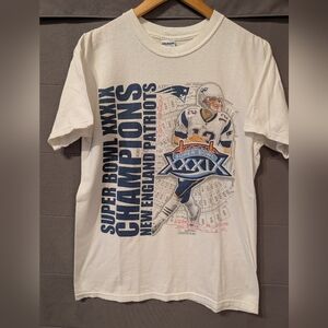 Vintage Tom Brady '05' Superbowl XXXIX Champs T-Shirt